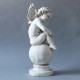 Toni Cherub Angel Fiber Stone Resin Indoor/Outdoor Statue/Sculpture -  - FSP2808A