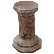 Turner Stand Pedestal Statue Display Base/Riser 16in. - Fiberglass