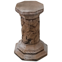 Turner Stand Pedestal Statue Display Base/Riser 16in. - Fiberglass