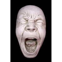 Screaming Simon 17in. - Fiberglass Resin - Indoor/Outdoor Statue