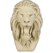 Grotesque Lion  17in. - Fiberglass Resin - Indoor/Outdoor Statue