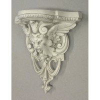 Notre Dame Bracket - Fiberglass Resin - Indoor/Outdoor Garden Statue