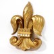 Fleur De Lis Of Old 23in. High - Fiberglass - Outdoor Statue -  - F7196
