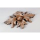 Berries In Flower Leaves 13in. - Fiber Stone Resin - Outdoor Statue -  - FS7614
