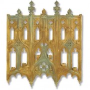 John Michael Tracery 37in. Fiberglass Resin Indoor/Outdoor Statue
