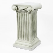 Doral Column 29in. - Fiberglass Resin - Indoor/Outdoor Garden Statue