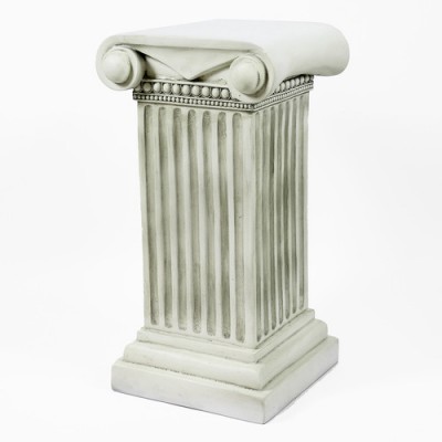 Doral Column 29in. - Fiber Stone Resin - Indoor/Outdoor Garden Statue -  - FSP2012-29
