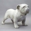 Bulldog for Frontdoor / Porch Steps On Guard Standing 17 Inch Fiberglass Resin Statue/Sculpture Bulldog for Frontdoor / Porch Steps On Guard Standing 17 Inch Fiberglass Resin Statue/Sculpture