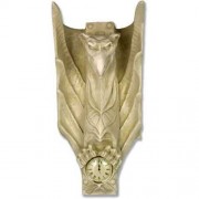 Maddor Gargoyle w/Clock - Fiberglass Resin - Indoor/Outdoor Statue