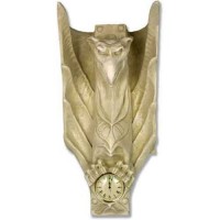 Maddor Gargoyle w/Clock - Fiberglass Resin - Indoor/Outdoor Statue
