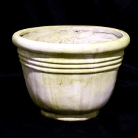 Ring Pot Fiberglass Resin 9in. Indoor/Outdoor Garden / Patio Statue/Sculpture