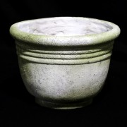 Ring Pot Fiberglass Resin 7in. Indoor/Outdoor Garden / Patio Statue/Sculpture