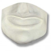 Mouth Wall Plaque 29in. High - Fiberglass Resin - Outdoor