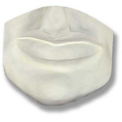Mouth Wall Plaque 29in. High - Fiberglass Resin - Outdoor Statue -  - F48240