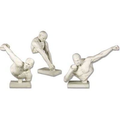 Olympic Set 24in. - Fiberglass - Indoor/Outdoor Garden Statue -  - FDS310A-B-C
