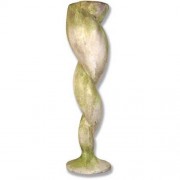 Spiral Column 43in. - Fiberglass Resin - Indoor/Outdoor Church Statuary