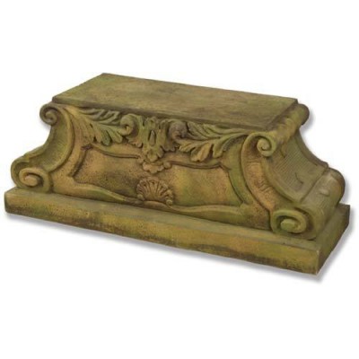 Riser Stand Pedestal Statue Base Scroll Season - Stone - Statue -  - FSDSAP111