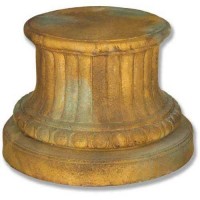 Roma Statue Display Base/Riser 16in. - Fiber Stone - Indoor/Outdoor/Sculpture