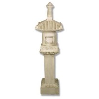 Japanese Lantern 62in. Fiberglass Resin Indoor/Outdoor Garden Statue