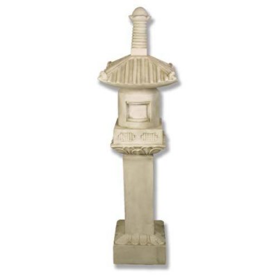 Japanese Lantern 62in. Fiberglass Indoor/Outdoor Garden Statue -  - F7930