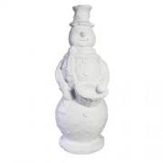 Stone Cold Snowman 37 Fiberglass Resin Indoor/Outdoor Garden Statue Stone Cold Snowman 37 Fiberglass Resin Indoor/Outdoor Garden Statue