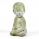Baby By Ann Copper 12in. Fiber Stone Resin Indoor/Outdoor Statue -  - FSAK219
