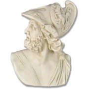 Ajax Bust Small Fiberglass Resin Indoor/Outdoor Garden Sculpture Ajax Bust Small Fiberglass Resin Indoor/Outdoor Garden Sculpture