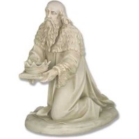 King Balthasar Lightweight Fiberglass Resin Indoor/Outdoor Church Statuary/Sculpture