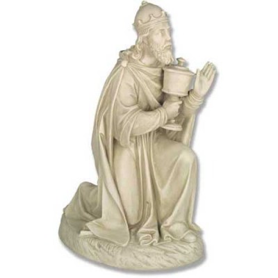 King Caspar Fiberglass Indoor/Outdoor Garden Statue/Sculpture -  - F7167