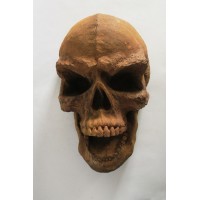 Angry Skull  - Fiberglass Resin - Indoor/Outdoor Statue/Sculpture
