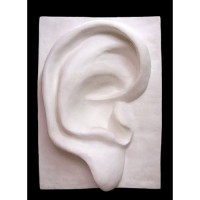 Ear Wall Plaque 32in. High - Fiberglass Resin - Indoor/Outdoor
