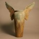 Winged Pot 26in. High - Fiber Stone Resin - Indoor/Outdoor Statue -  - FS8124