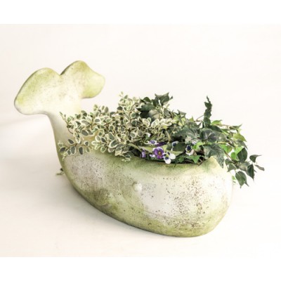 Whale planter Fiberglass Indoor/Outdoor Garden -  - F60327