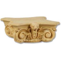 Tiny Ionic Capital - Fiberglass Resin - Indoor/Outdoor Garden Statue