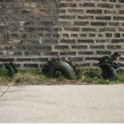 Lawn Dragon - Lochness/Nessie 3 Piece - Head, Hump, Tail - Fiberglass Resin Lawn Dragon - Lochness/Nessie 3 Piece - Head, Hump, Tail - Fiberglass Resin