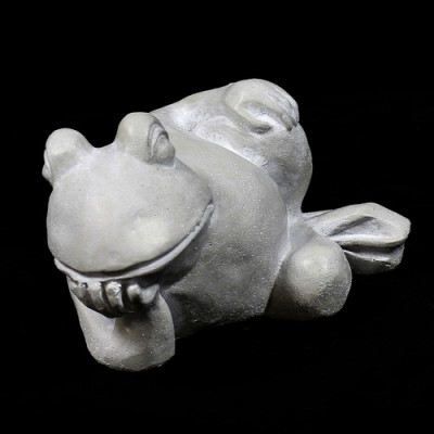 Gossip Frog 6.5in. - Fiber Stone Resin - Indoor/Outdoor Garden Statue -  - FS8166