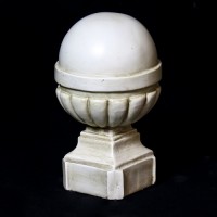 Palla Finial-8 Fiberglass Resin Indoor/Outdoor Garden Statue