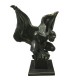 Draga Gargoyle 20in. Fiberglass Indoor/Outdoor Statue/Sculpture -  - F69956