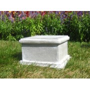 Sella Stand Pedestal Statue Display Base/Riser 8in. - Fiberglass Display Base/Riser