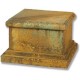 Sella Riser Stand Pedestal Statue Base 8in. - Stone - Statue Base -  - FS8067