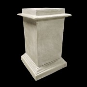 Vendi Stand Pedestal Statue Display Base/Riser 24in. - Fiberglass
