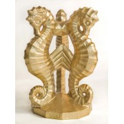 Sea Horse Table 28in. Fiberglass Resin Indoor/Outdoor Garden Statue