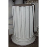 Epic Shaft Column Lightweight Fiberglass Resin Indoor/Outdoor Garden