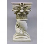 Twisted Rose Stand Pedestal Statue Display Base/Riser 29in. Lightweight Lightweight Fiberglass Resin