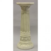 Stylized Acanthus Leaf Pedestal - Fiberglass Resin - Outdoor Statue Stylized Acanthus Leaf Pedestal - Fiberglass Resin - Outdoor Statue