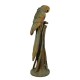 Maccaw On Perch 52in. Fiber Stone Resin Indoor/Outdoor Garden Statue -  - FS8073