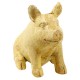 Barnyard Pig Fiber Stone Resin Indoor/Outdoor Garden Statue/Sculpture -  - FS8727