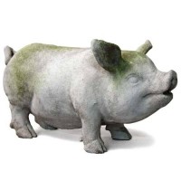 Mr Pot Belly Pig Fiberglass Resin Indoor/Outdoor Statue/Sculpture