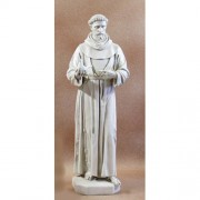 Saint Francis w/Dove 74in. Lightweight Fiberglass Resin Indoor/Outdoor Statue