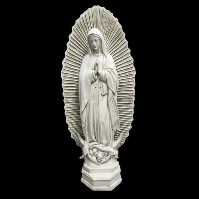 Our Lady Guadalupe w/Starburst 56in. Fiberglass Outdoor Statue -  - F7106